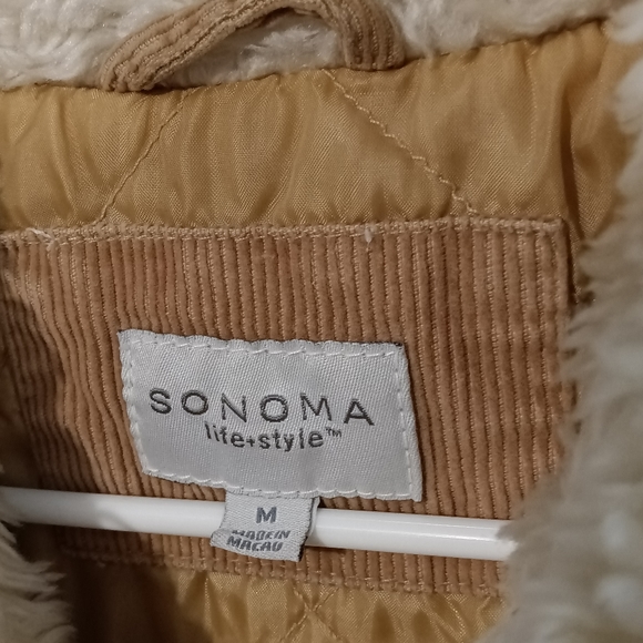 Sonoma Lifestyle Size Medium Button down Jacket - Picture 4 of 7